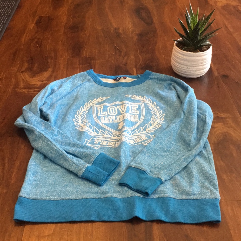Ocean Blue | Love Gatlinburg, Tennessee Sweater
